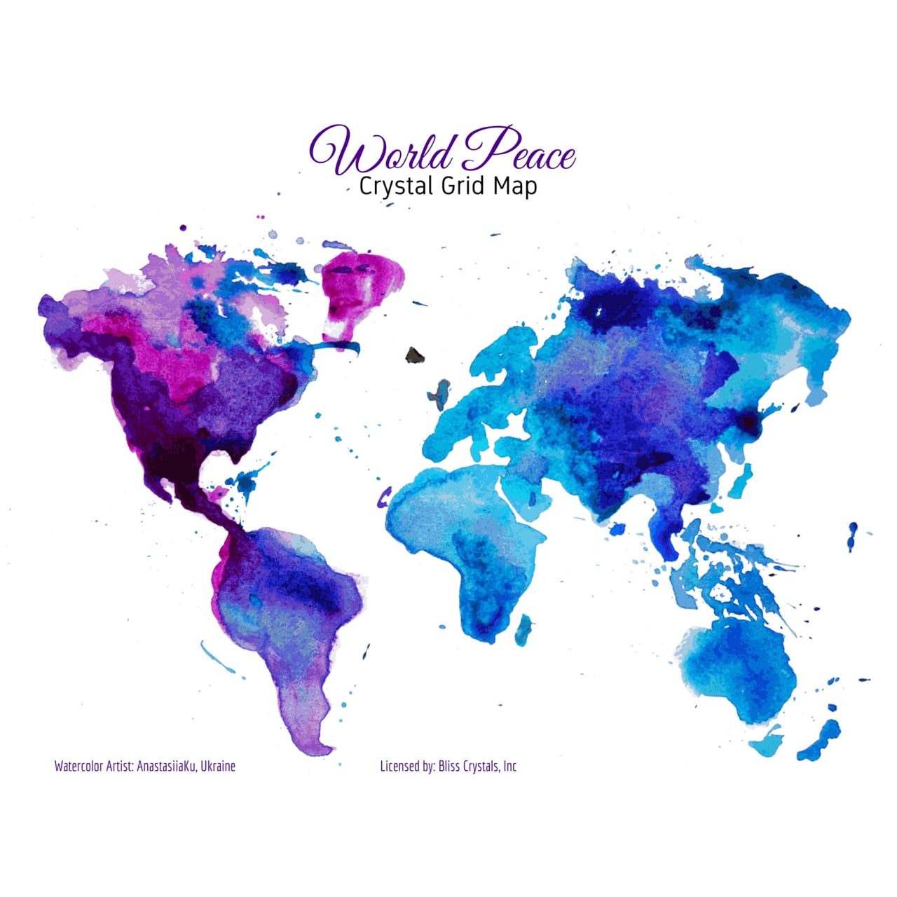 World Peace Crystal Companion Set Limited Edition #1 w 