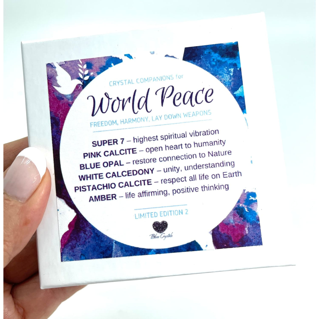 World Peace Crystal Companion Set Limited Edition #2 w 
